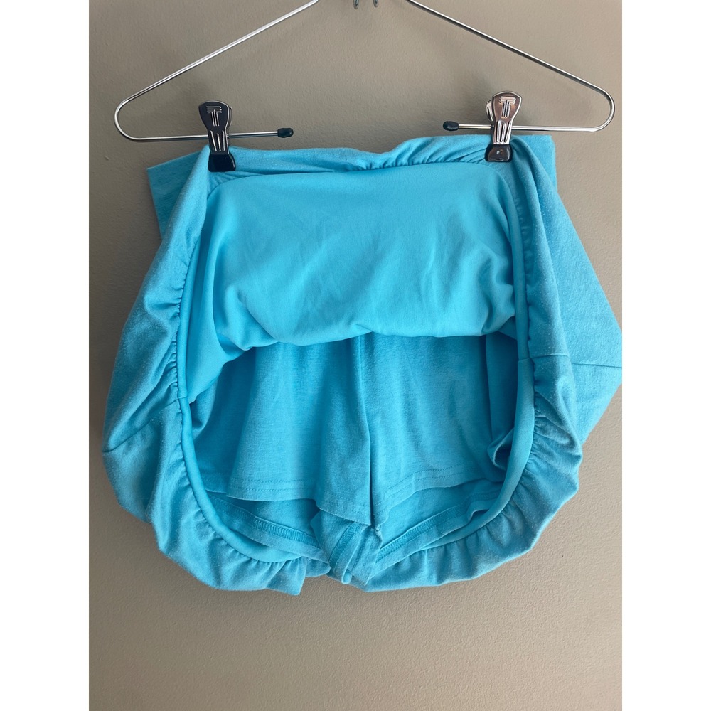 Vintage Y2K Blue Bubble Skort Kids XL 14/16 Xhilaration Puffy Skirt Shorts Retro - Picture 5 of 8